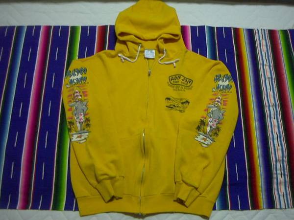 １９８６年制 RON JON FLORIDA HANESロンジョン オールドサーフ サーフィン ヘインズ パーカーMADE IN USA VINTAGE SURFING SURFER DOGTOWN
