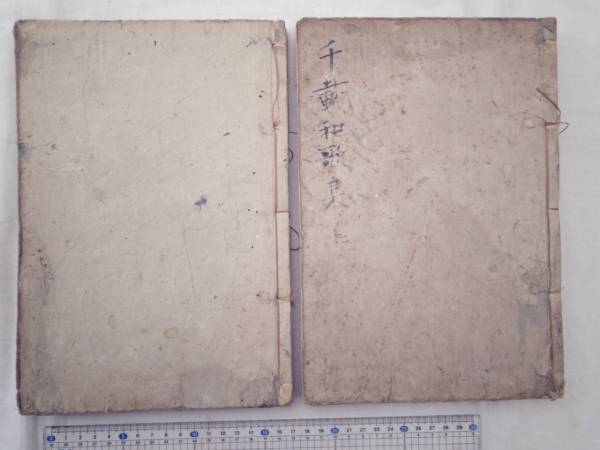 0019171 千載和歌集 全2冊(20巻) 無刊記 江戸中? 0019171 千載和歌集 全2冊(20巻) 無刊記 江戸中?