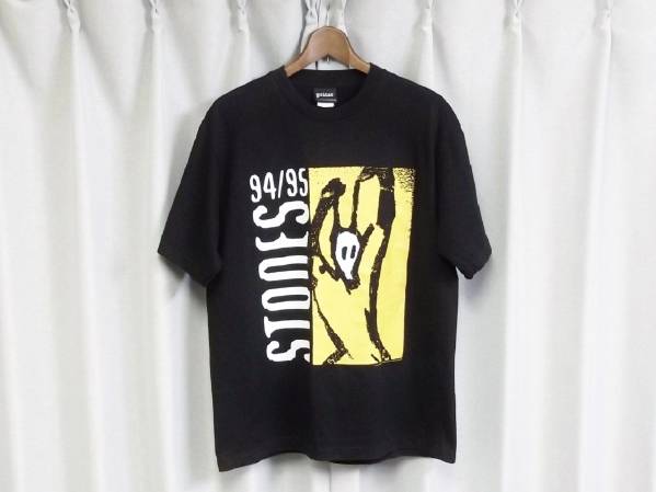 ◆ローリングストーンズ 94/95 北米ツアー Tシャツ 黒 ROLLING STONES ROCK ロック バンド ミックジャガー G-DRAGON ジェリーロレンゾ 着用