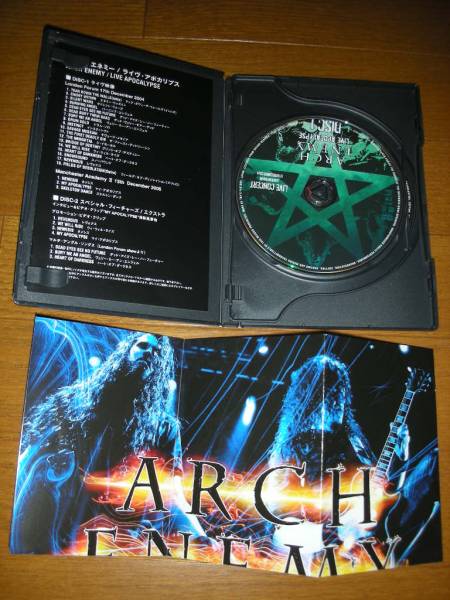 【DVD】ARCH ENEMY 『Live Apocalypse』 日本盤２枚組 中古_画像3