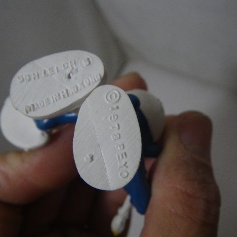 ビンテージ スマーフ PVC フィギュア SMURF b977