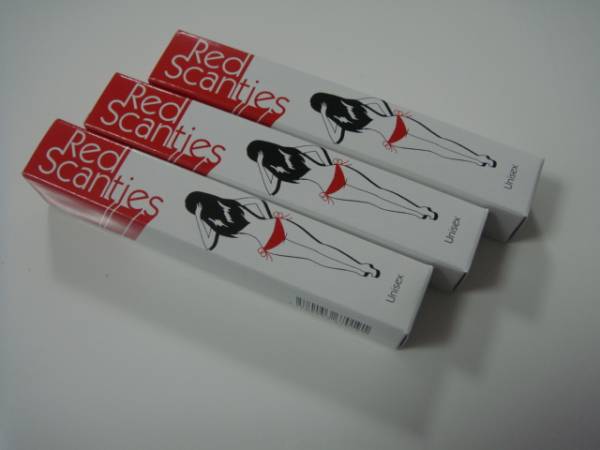 値下げ!!! 3本販売　フェロモン香水「Red Scanties」男女兼用