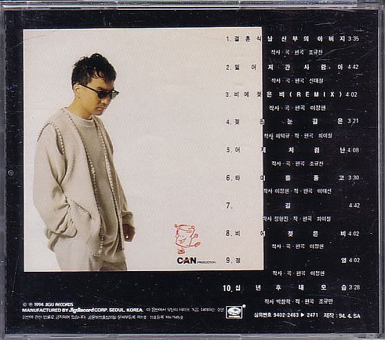 K-POP パク・サンミン PARK SANG MIN CD／2集 Vol.2 1994年 韓国盤_画像2