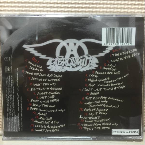 エアロスミス/O, Yeah! Ultimate Aerosmith Hits輸入盤2枚組CD_画像2