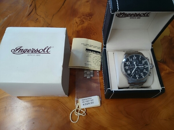 ヴィンテージ 創業1892年の名門 限定生産 INGERSOLL (インガソル インガーソル) 自動巻き オートマチック 腕時計