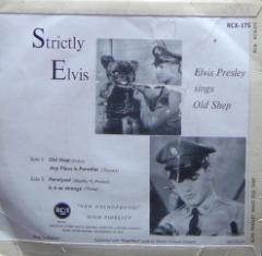 * специальный отбор *ELVIS PRESLEY/STRICTLY ELVIS\'1959UK RCA EPS