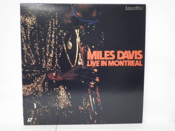 (LD-245)MILES DAVIS mile s*tei screw / LIVE IN MONTREAL 1985/ explanation attaching 