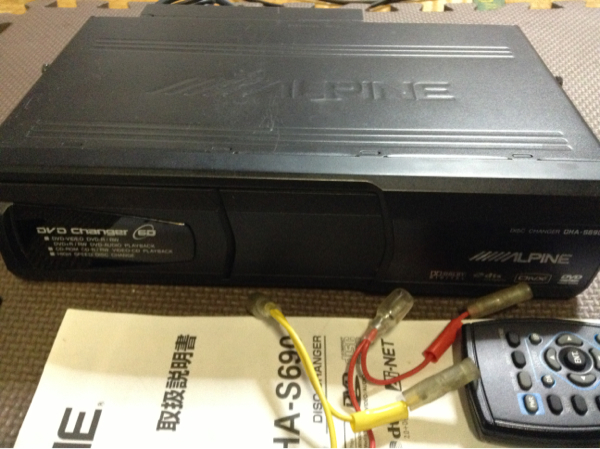 * accessory great number * Alpine ALPINE DHA-S690 DVD changer 