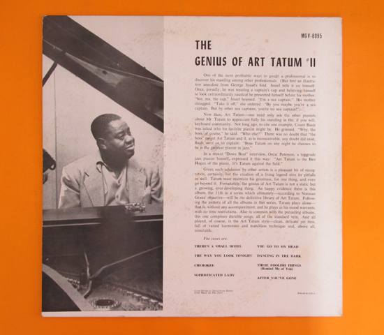 Yahoo!オークション - ◇ART TATUM ◇VERVE 米 深溝 トランペット...