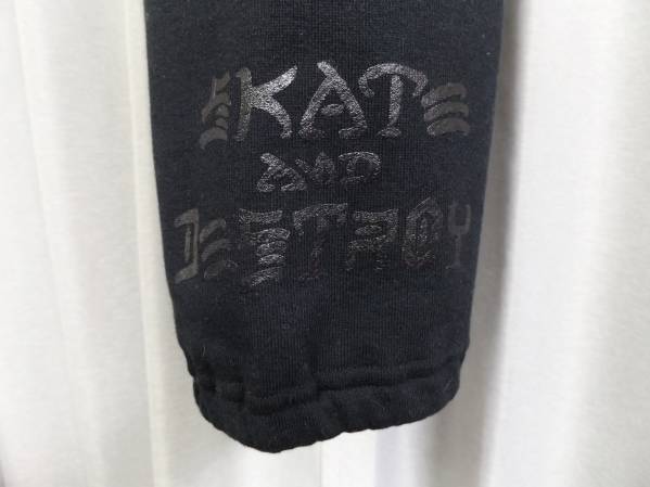 ◆THRASHER スラッシャー × Gorilla Tacos ゴリラタコス スリム コットン スウェットパンツ SKATE AND DESTROY 限定別注完売 80s 90s Y2K