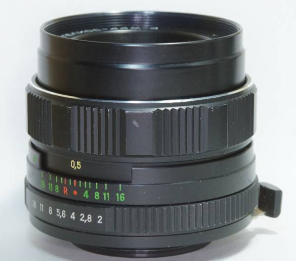 ソ連 KMZ制 HELIOS-44M-4 2/58 A/M切替付 M42 レア 112NR-292 キリル文字 1982年