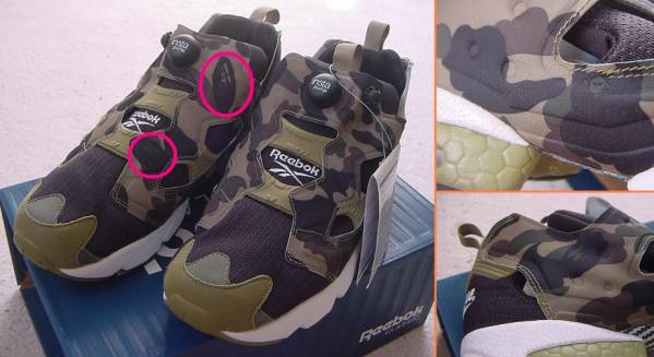 猿顔有！ape×mita INSTA PUMP FURY OG 29cm ポンプフューリー