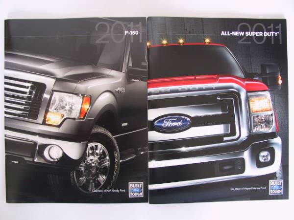 フォード　F150 Ｆ250 Ｆ350　SUPERDUTY 2009-2011年USAカタログ