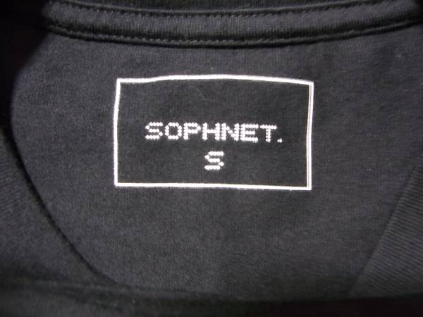 良好★SOPHNETソフネット×DJ MIL OコラボT黒S★！