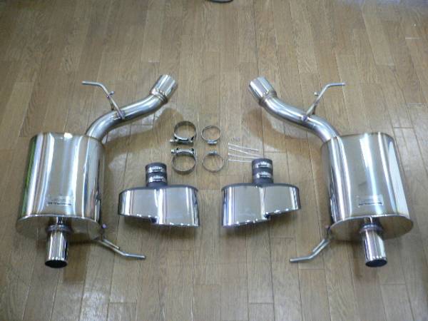★★ＷＡＬＤ純正品 ７シリーズ Ｆ０１?Ｆ０２?Ｆ０３?Ｆ０４? ＴＷＩＮ ２４０×２ オールステンレスマフラー ＢＭＷ用?★