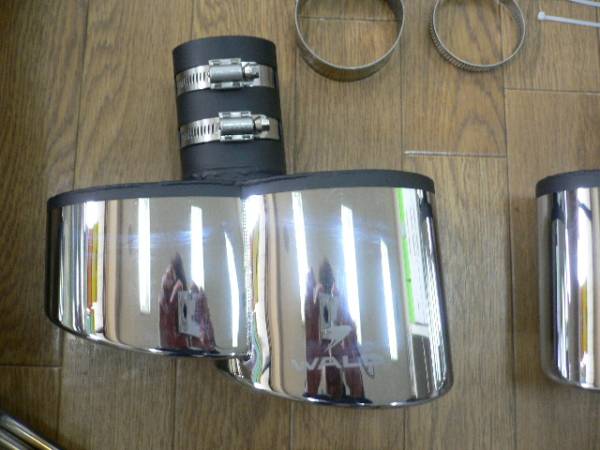 ★★ＷＡＬＤ純正品 ７シリーズ Ｆ０１?Ｆ０２?Ｆ０３?Ｆ０４? ＴＷＩＮ ２４０×２ オールステンレスマフラー ＢＭＷ用?★