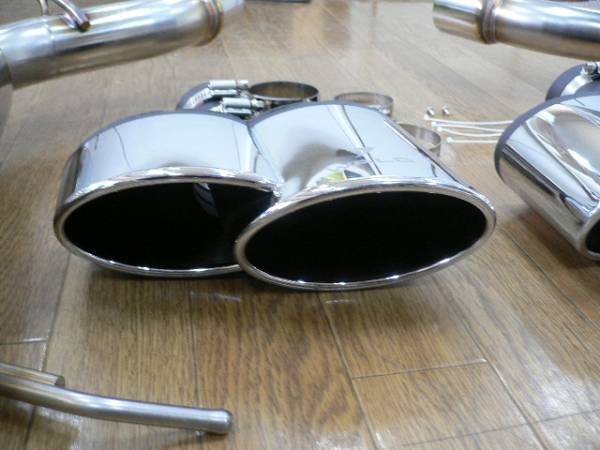 ★★ＷＡＬＤ純正品 ７シリーズ Ｆ０１?Ｆ０２?Ｆ０３?Ｆ０４? ＴＷＩＮ ２４０×２ オールステンレスマフラー ＢＭＷ用?★