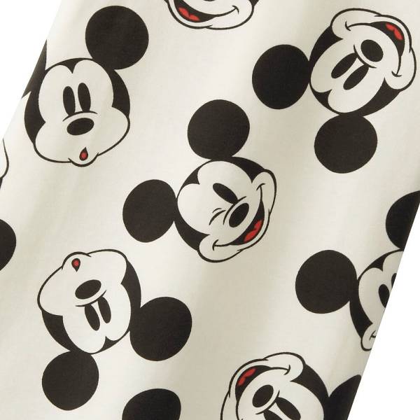 ラスト1點★ ユニクロ ディズニー ミッキー コラボ Tシャツ 顔 総柄 全身 UT 白 Mサイズ TDL ディズニーランド 新品 完売