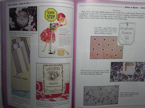 洋書/英語「Vintage Fabrics/上質の織物生地：鑑定と価値のガイド」2006年 Collector Books発行_画像3