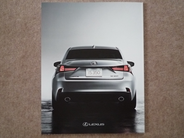  Lexus IS catalog IS350 IS300h IS250 IS200t 2015 year 7 month 