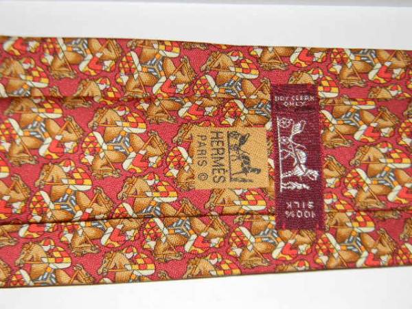 * as good as new * Hermes silk 100% necktie ribbon * necktie exclusive use box attaching *