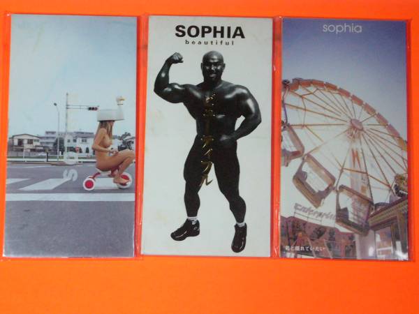 8cm CD SOPHIA シングルＣＤ 3枚セット (SET618)_画像1