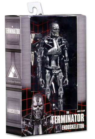  немедленно!nekaNECA [ Terminator ]7 дюймовый фигурка :T-800 end каркас ( Classic Terminator ) осмотр Battle повреждение 