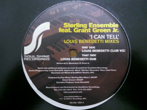 Sterling Ensemble/I Can Tell Louis Benedetti Mixes_画像1