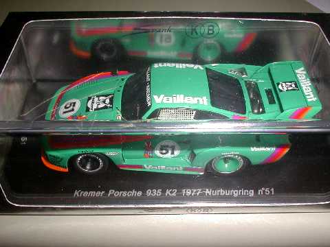 S.M 1/43 Kremer クレーマーPorsche ポルシェ935K2 NO51 ニュル 1977