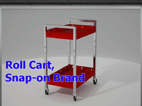 【予約中！】 即落!スナップオン*Snap-on Brandのロールカート/Roll Cart/工具箱(RED) その他