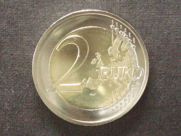 ドイツ　２ユーロ記念　２０１２年　ユーロ通貨１０周年　Ａ_画像2