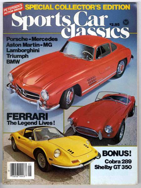 【a6807】1982年 Sports Car Classics／フェラーリ250LM,コブラ...　_画像1