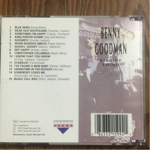 ベニー・グッドマン/キング・オヴ・スウィング直輸入盤 中古CD_画像2