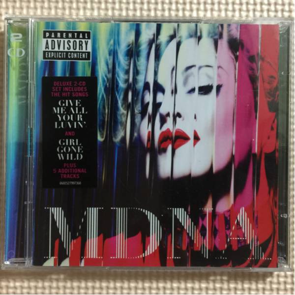 マドンナ『MDNA』 輸入盤 デラックスエディション 2CD_画像1