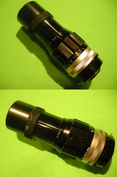 ⑪Nikon ニコン NIKKOR-Q Auto 1:4 F=200mm ジャンク_画像2