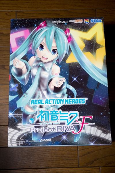 REAL ACTION HEROES 初音ミク Project DIVA F 新品未使用即決!
