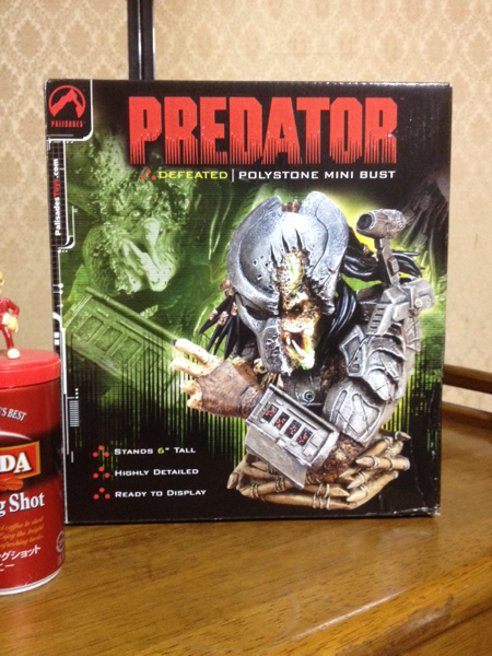 Predator damage helmet Predator ( total length 15cm)