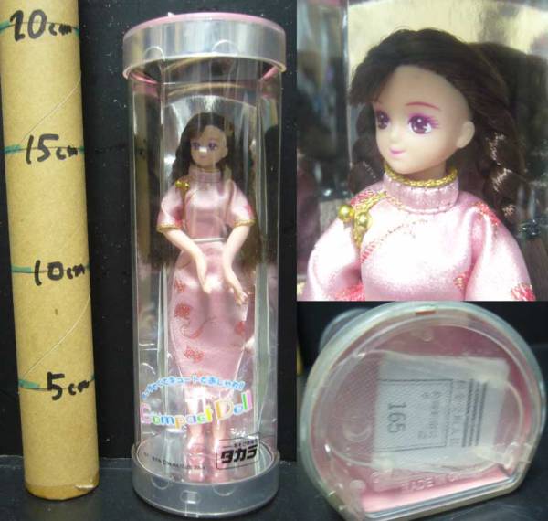  compact doll / China dress /.. body Poe z free * new goods 