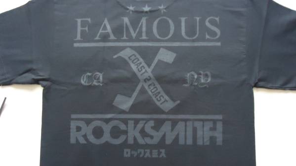 Famous Stars & Straps x Rocksmith Boroughs Tee 黒 L 50%off 半額 Tシャツ フェイマス ロックスミス コラボ レターパックライト_画像3