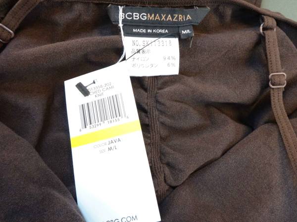 ★BCBG MAXAZRIA剪裁和縫製未使用【7290-3】    原文:★BCBG　MAXAZRIA　カットソー未使用　【７２９０－３】