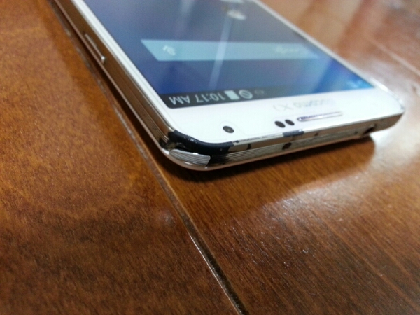 即落/即発!!美中古品 SC-01F Galaxy Note 3 ホワイト_画像3