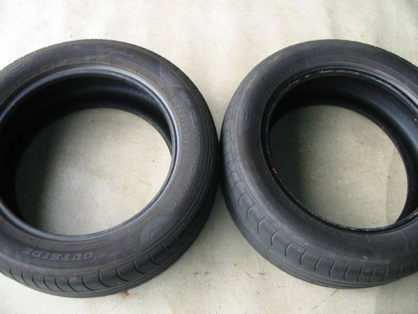 中古ＳＵＶ用タイヤ　235/55Ｒ18　2本_画像1