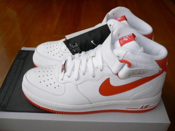即決♪限定レア！♪新品未使用 NIKE ナイキスニーカー AIR FORCE 1 MID '07 (PLAYERS) エアフォース１ ミッド 25周年記念モデル 25.0cm