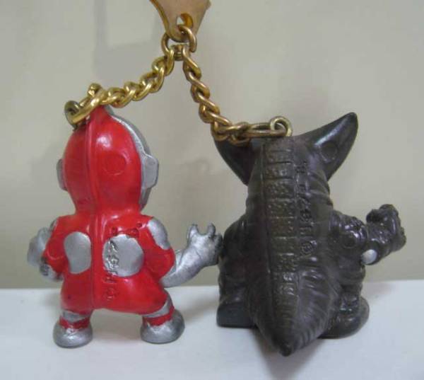 ウルトラマン＆ゴモラ/キーホルダー/ビンテージ/1993年産★新品