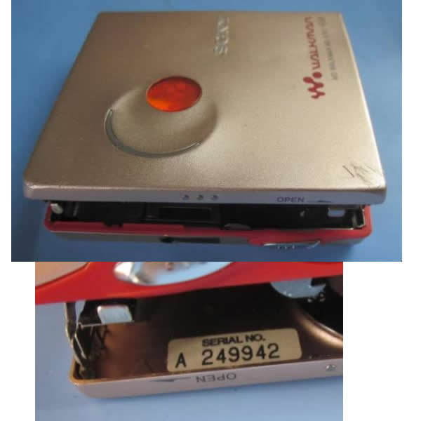 SONY　MDウォークマン　MZ-E707 ■MDLP対応★動(dòng)作品