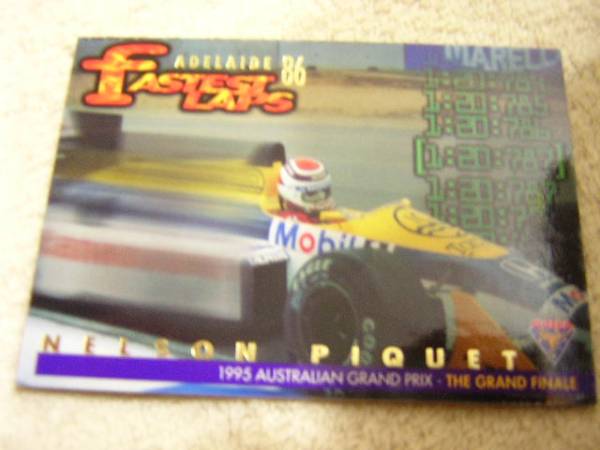 1995FUTERA　F1　FL2　ファステストラップ'86　ネルソン・ピケ_画像1