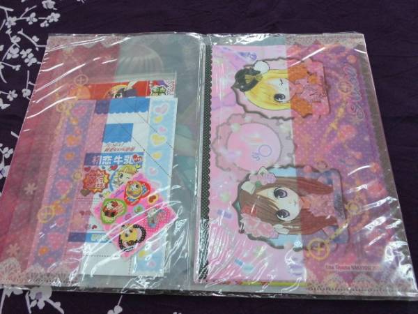 *[ book card, photo file, postcard etc. 6 point set ] Nakayoshi appendix etc....