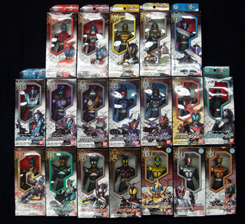 ソフビヒーロー 仮面ライダーカブト セット おまけ BANDAI