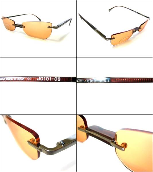 【alain mikli/アランミクリ　J0101-08】 STARCK EYES