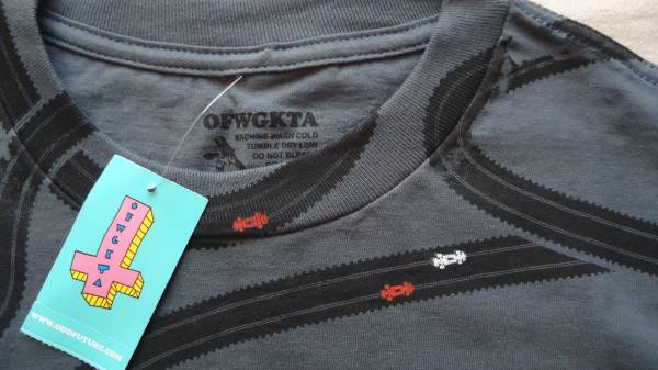 Odd Future Mike G All Over Race Car Track Tee серый M %offodo Future футболка NYC LA letter pack почтовый сервис свет 